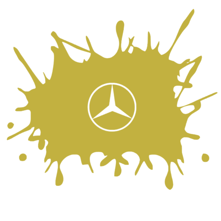 Sticker Pata Mercedes