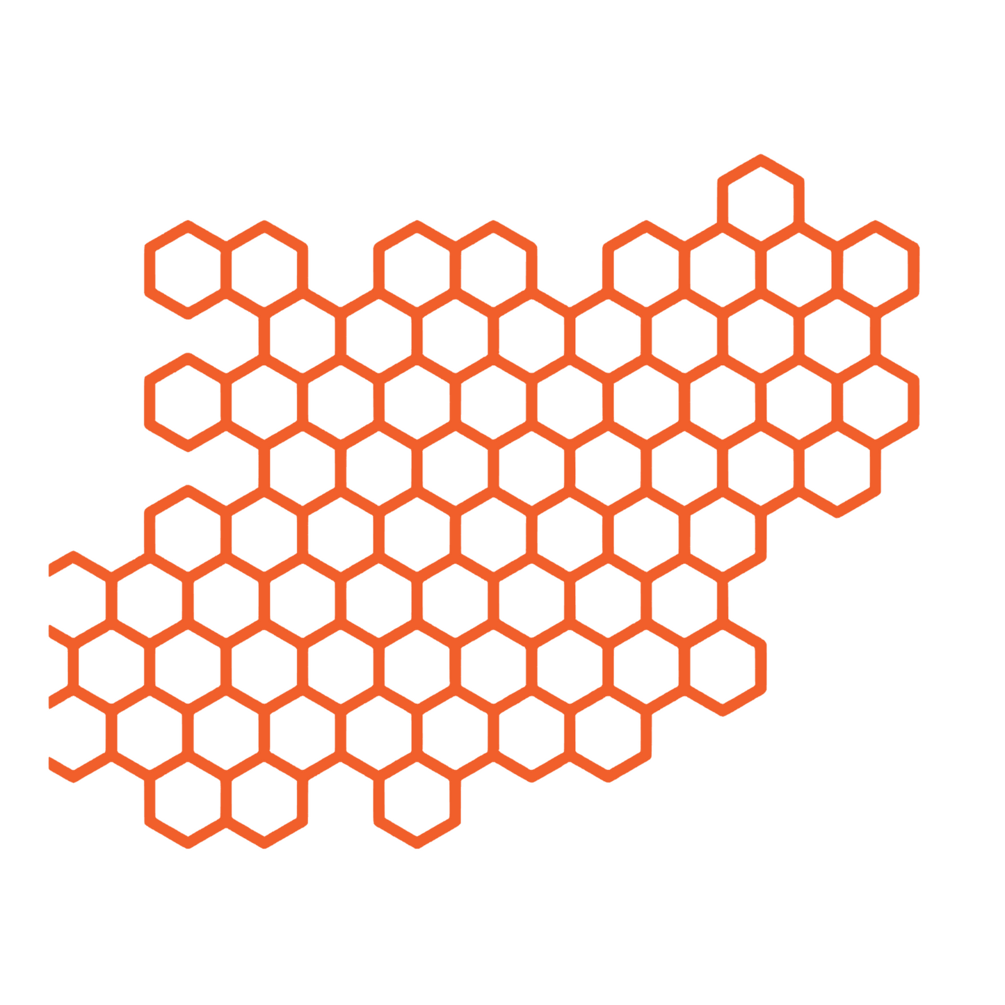 Sticker auto moto decorativ,, rezistent la apa, model hexagon