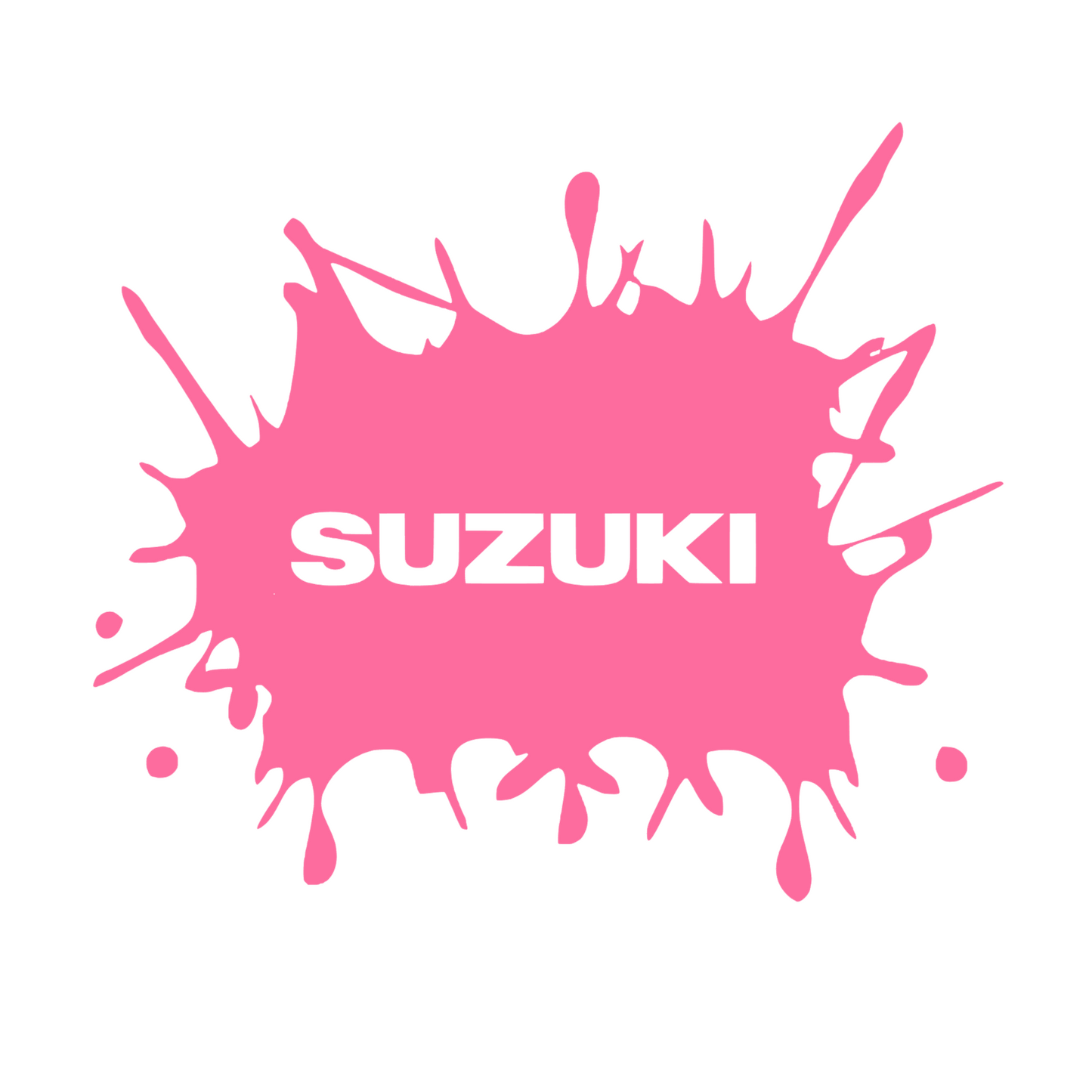 Sticker Pata scris Suzuki