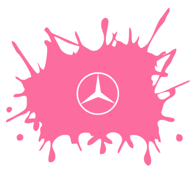 Sticker Pata Mercedes
