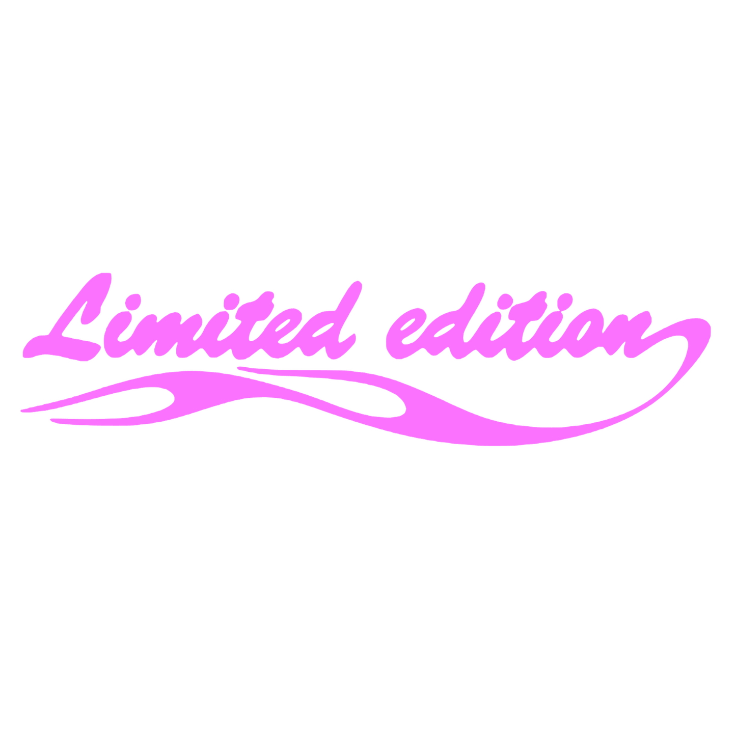 Sticker decorativ Limited Edition