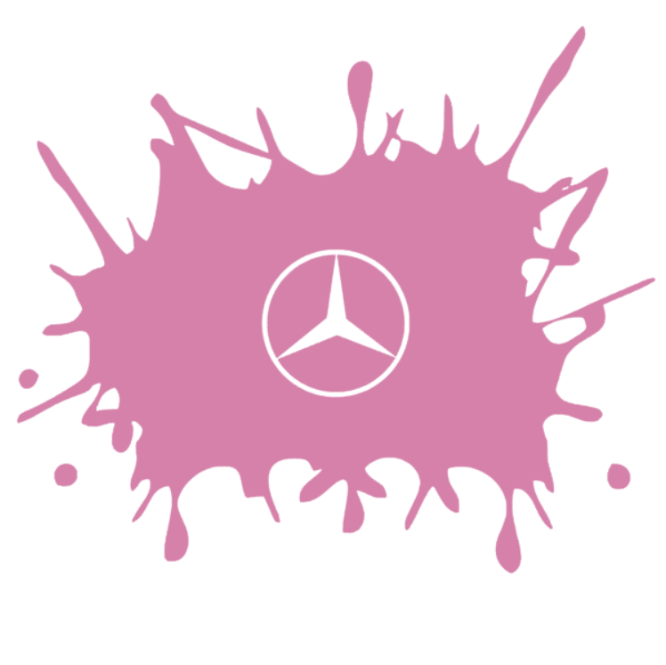 Sticker Pata Mercedes