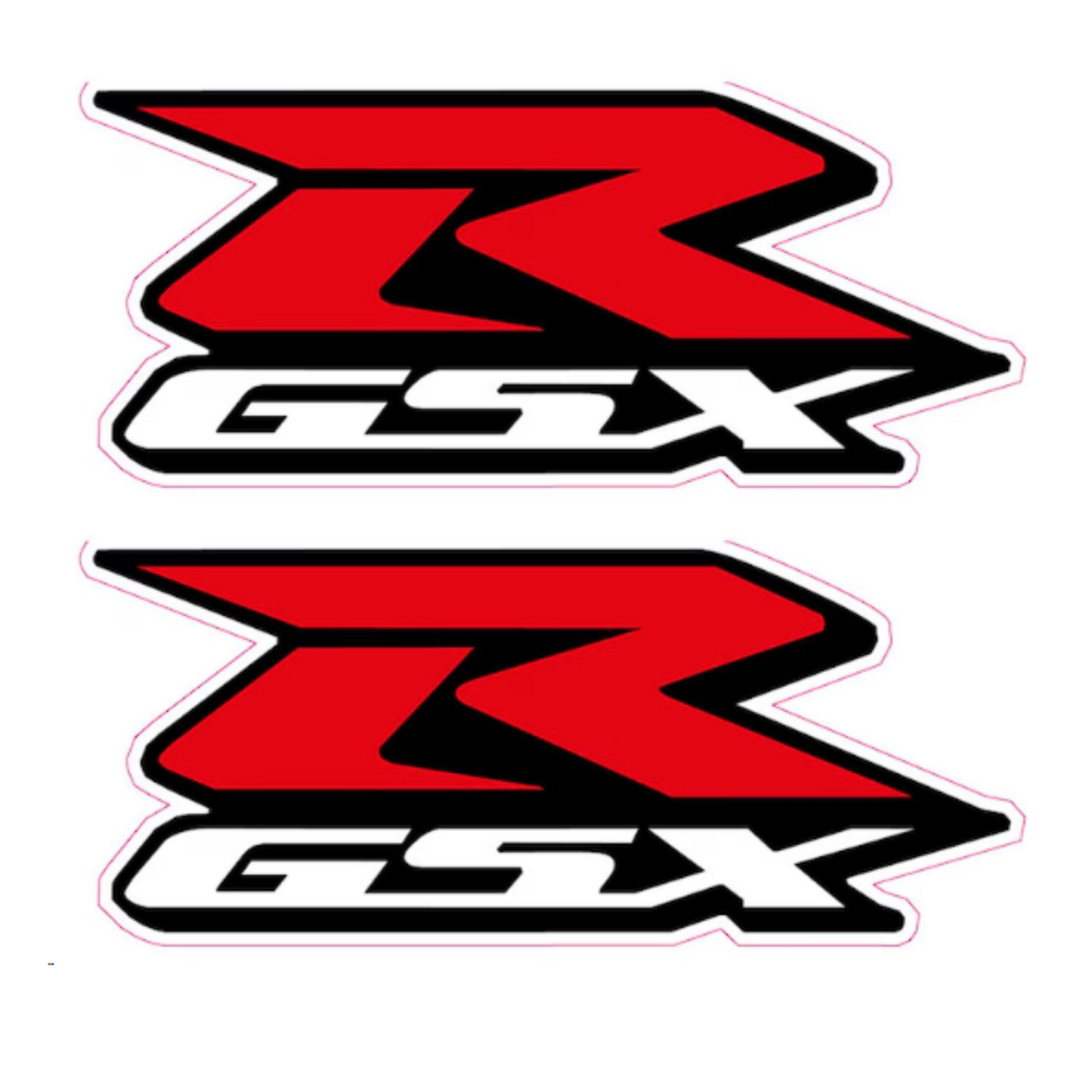 Set 2 stickere color, rezistente, GSX-R