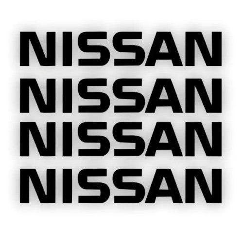 Set 4 stickere manere Nissan