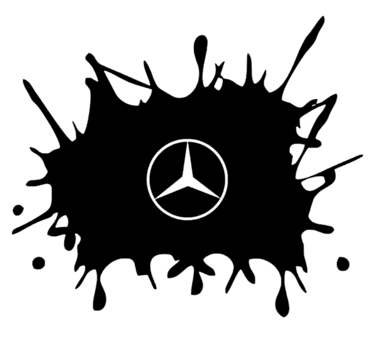 Sticker Pata Mercedes