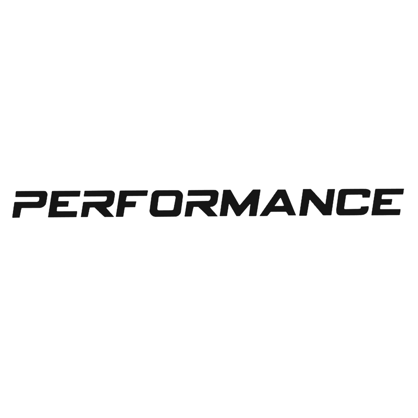 Sticker auto tuning, rezistent, scris Performance