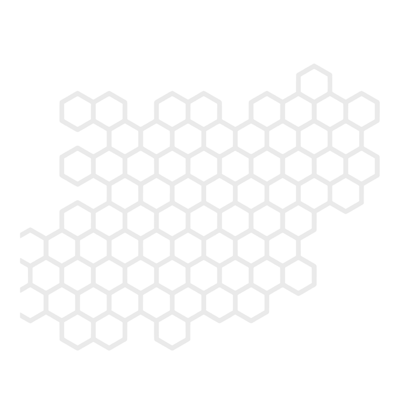 Sticker auto moto decorativ,, rezistent la apa, model hexagon