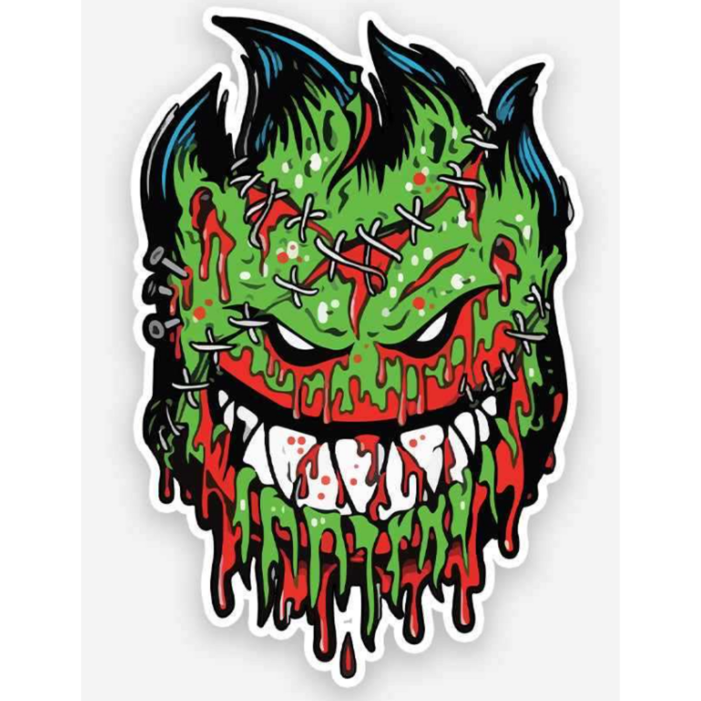 Sticker auto, decorativ, Monstru, Monster