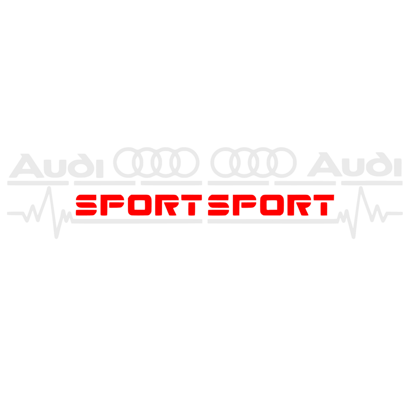 Set Sticker Auto Audi geam lateral