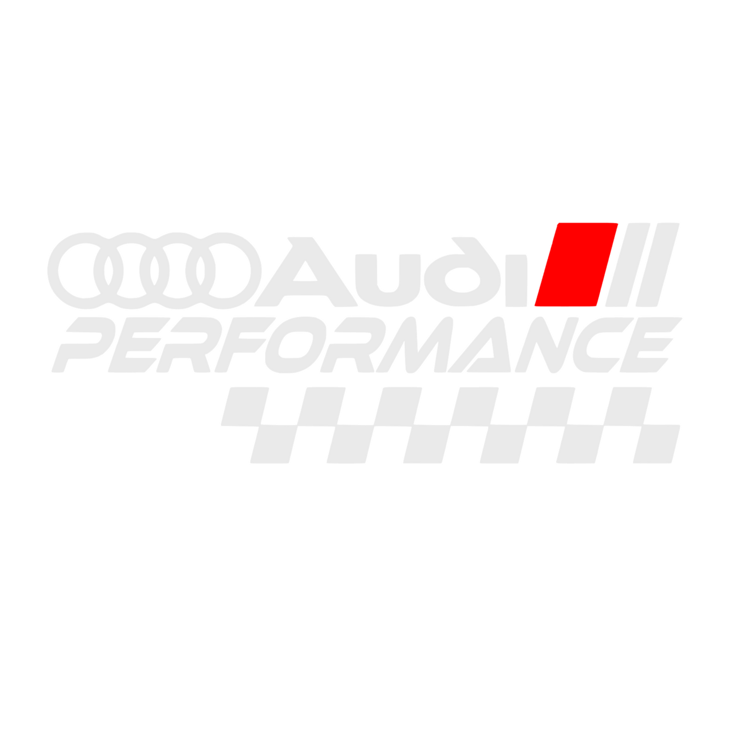 Sticker auto Audi performance