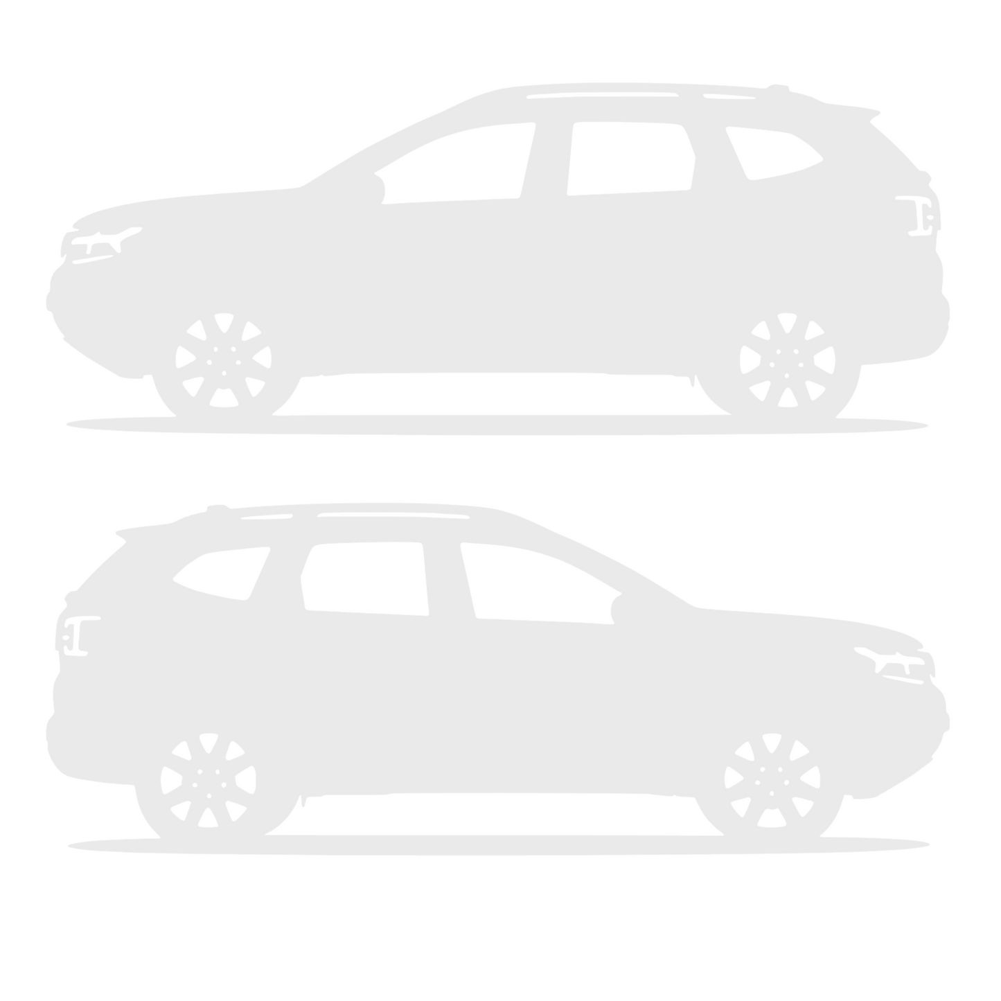 Set 2 stickere rezistente, stanga si dreapta, Dacia Duster 3 2021+