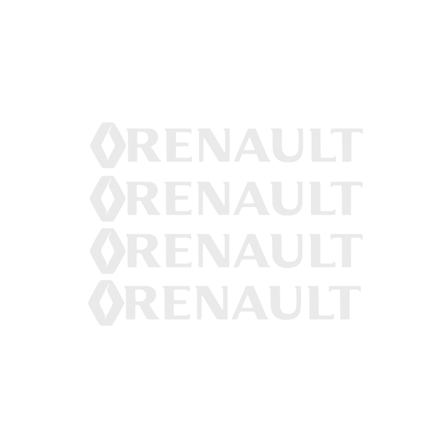 Set stickere auto - manere usa - Renault