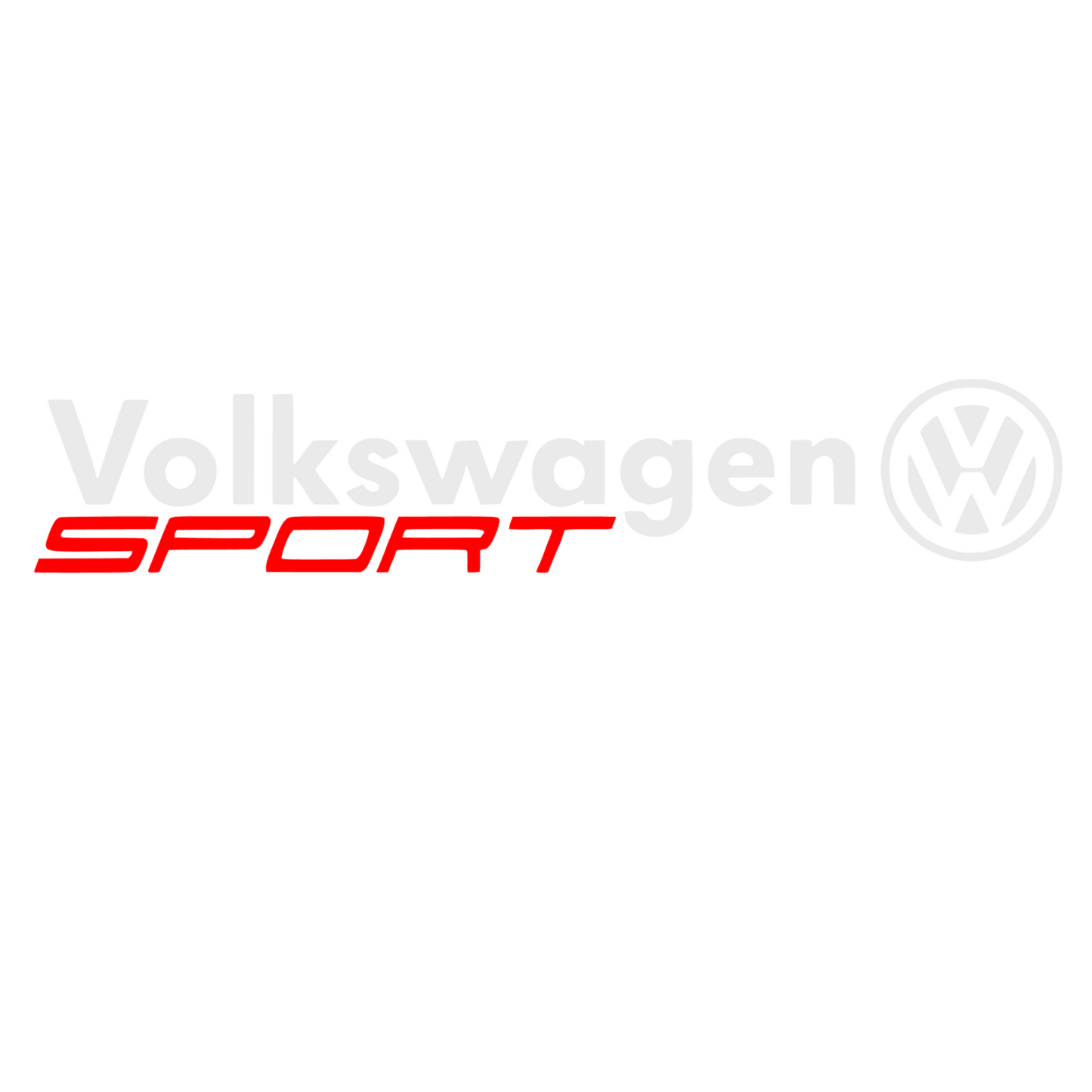 Sticker Auto Volkswagen sport Vw