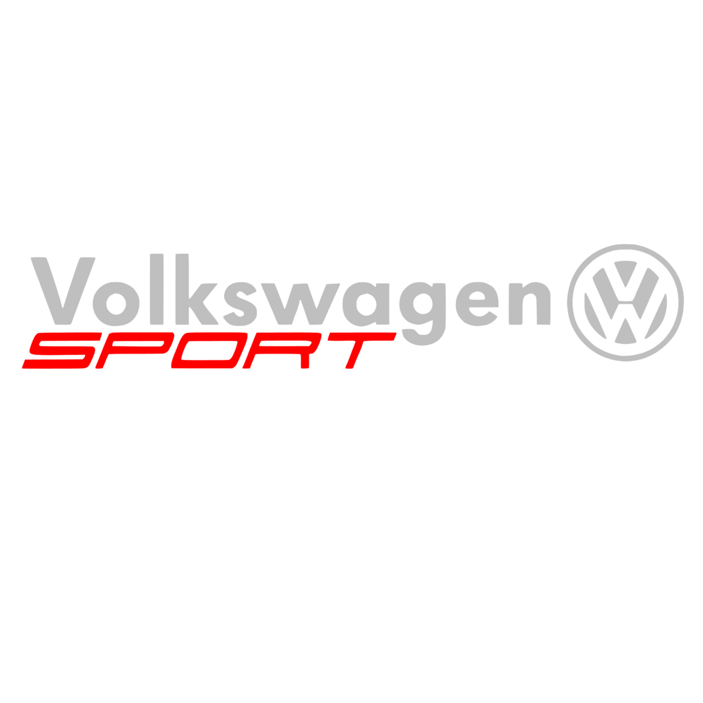 Sticker Auto Volkswagen sport Vw