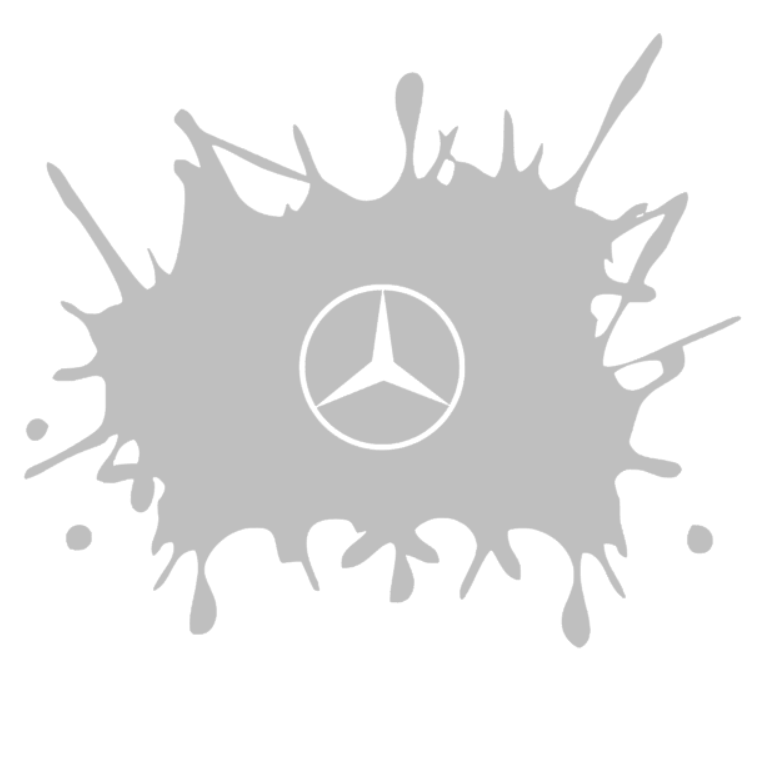 Sticker Pata Mercedes