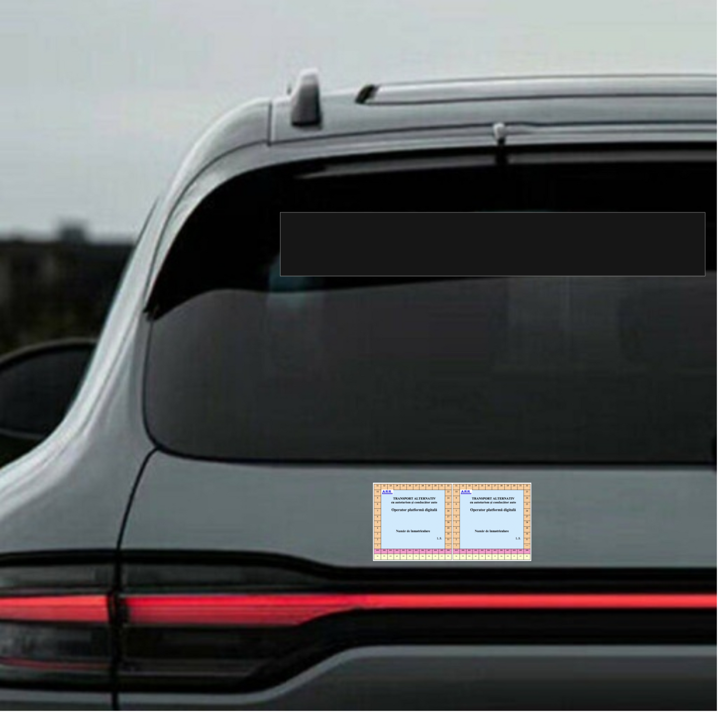 Placuta magnetica ecuson uber, bolt, ridesharing