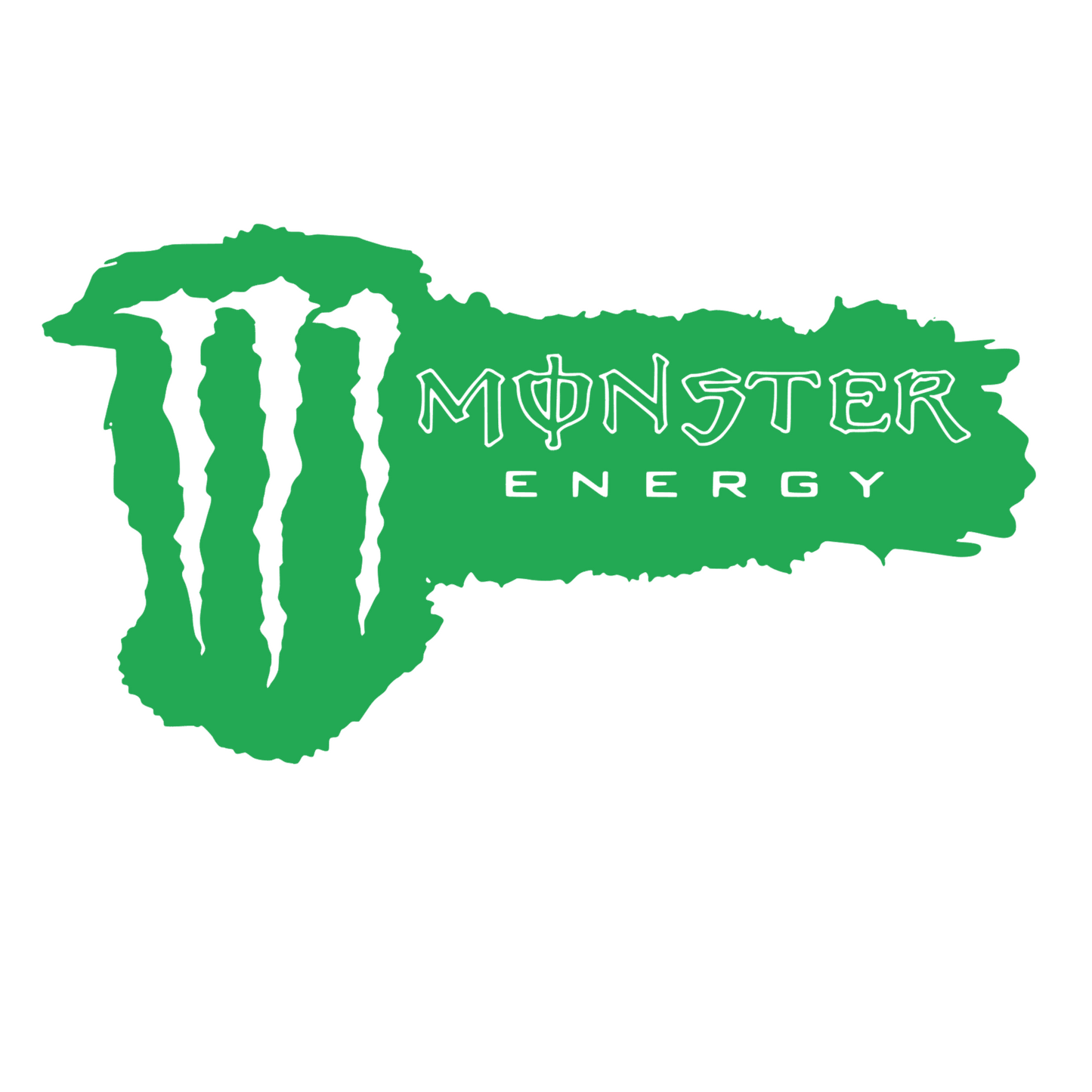 Sticker decorativ rezistent, tip Monster Energy