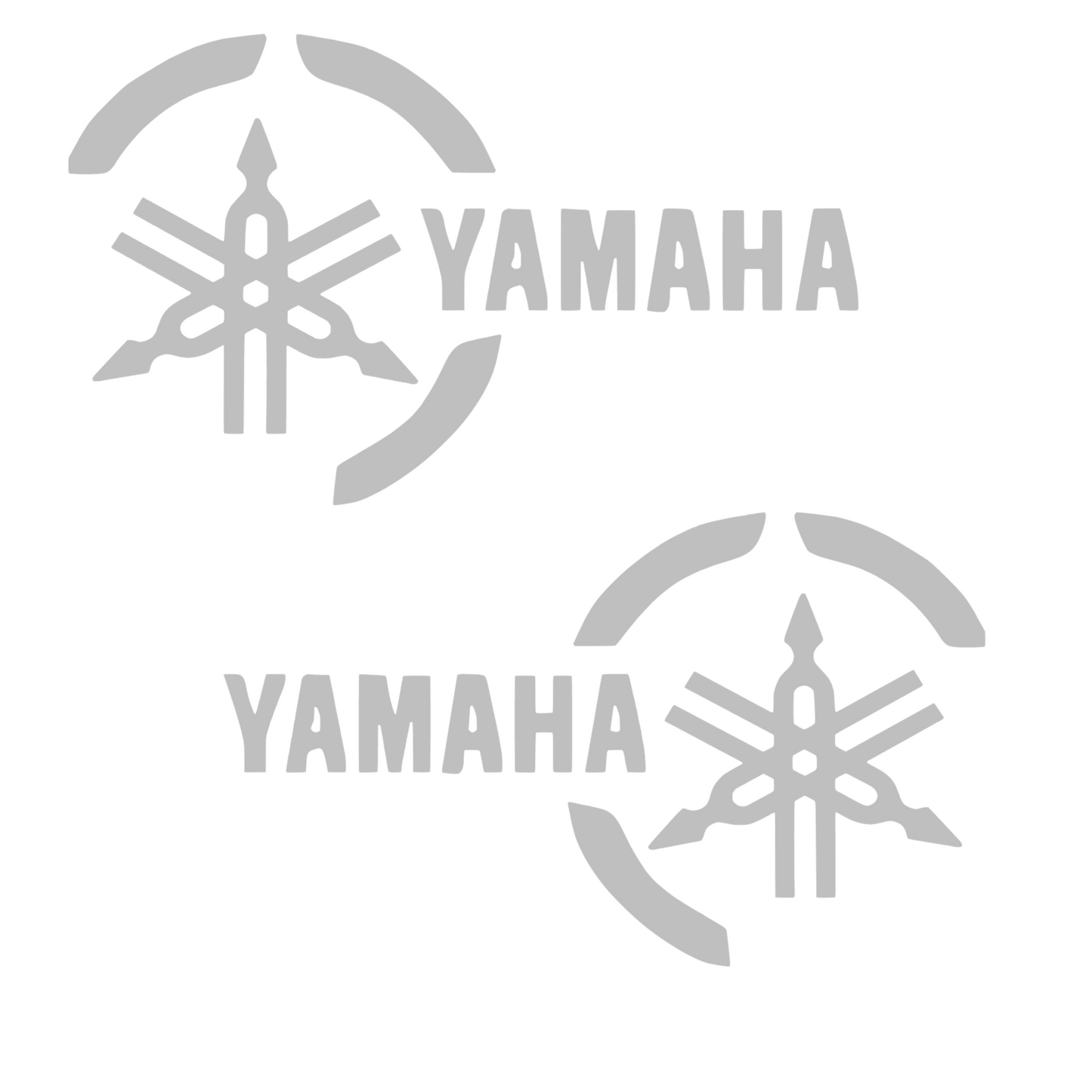Set 2 stickere decorative, pentru auto, moto, Yamaha, stanga si dreapta