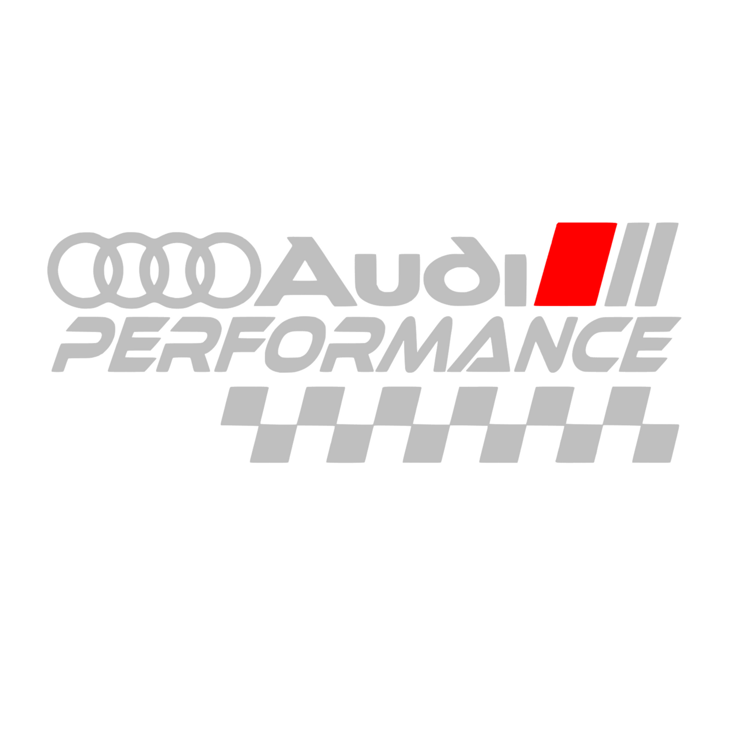 Sticker auto Audi performance