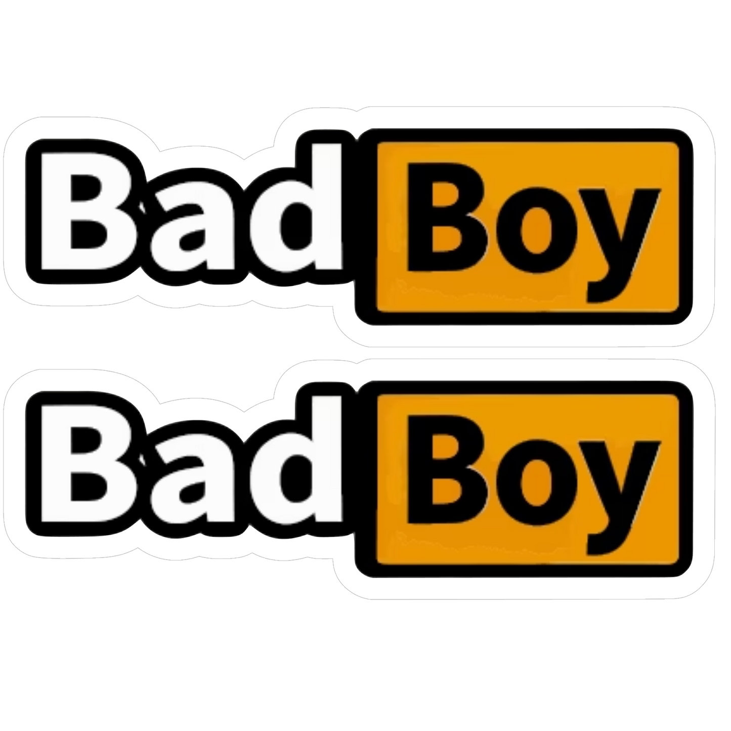 Set 2 stickere amuzante Bad Boy, baiat rau