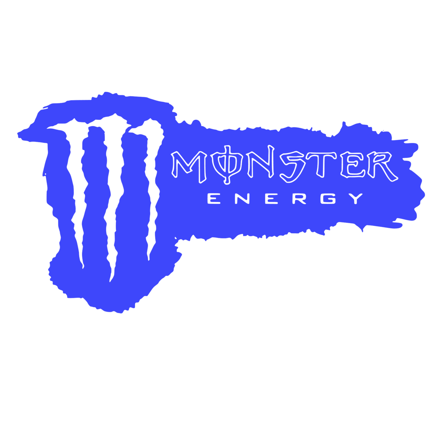 Sticker decorativ rezistent, tip Monster Energy