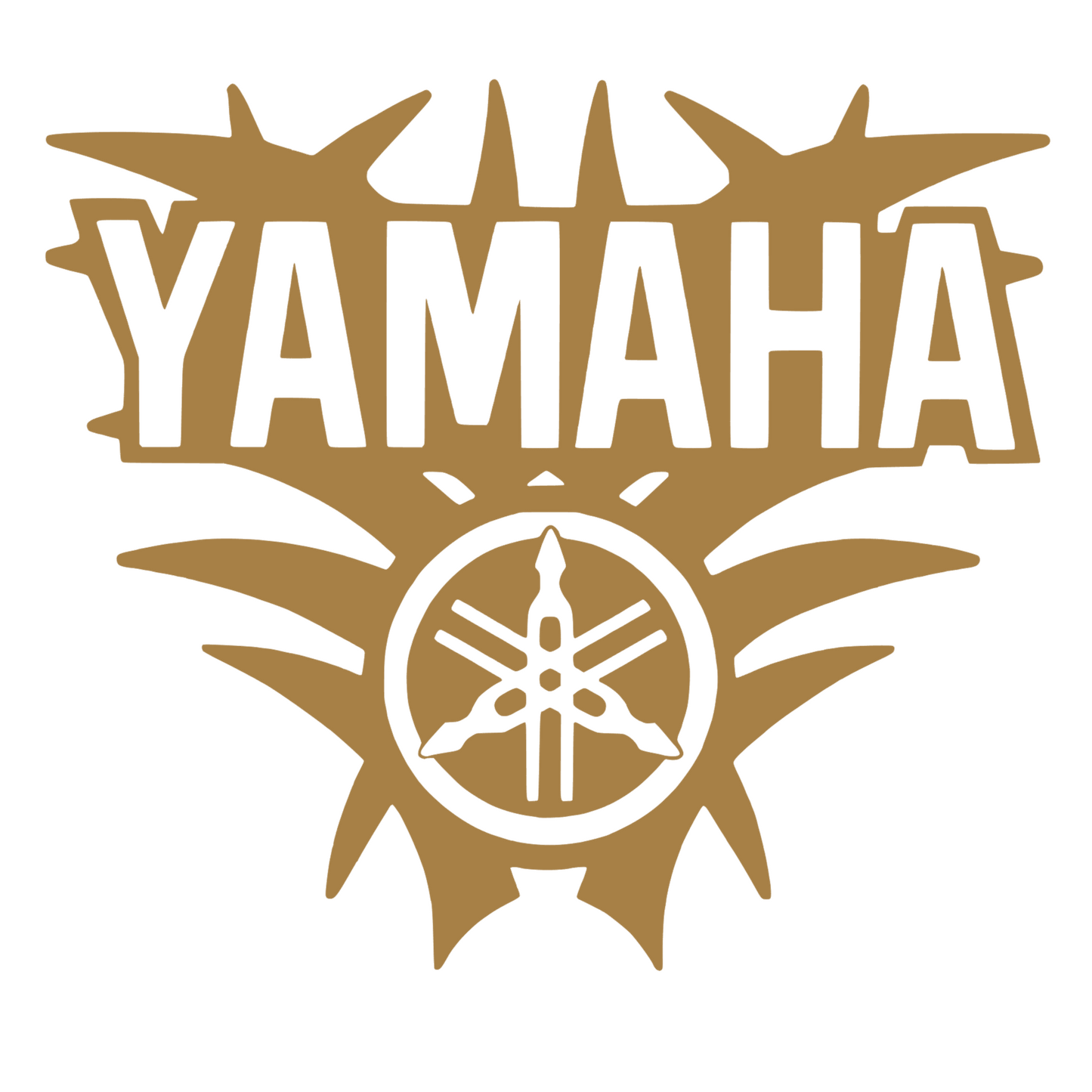 Sticker decorativ auto, moto, Yamaha, pentru rezervor