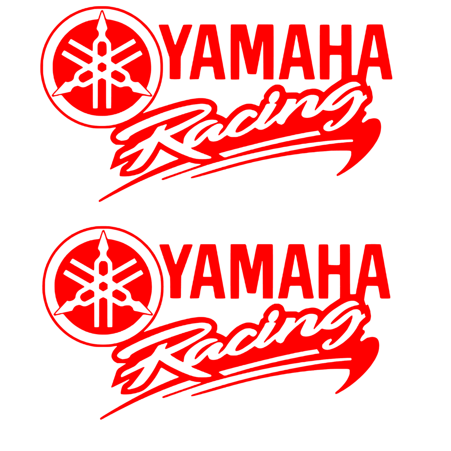 Set 2 stickere moto Yamaha Racing