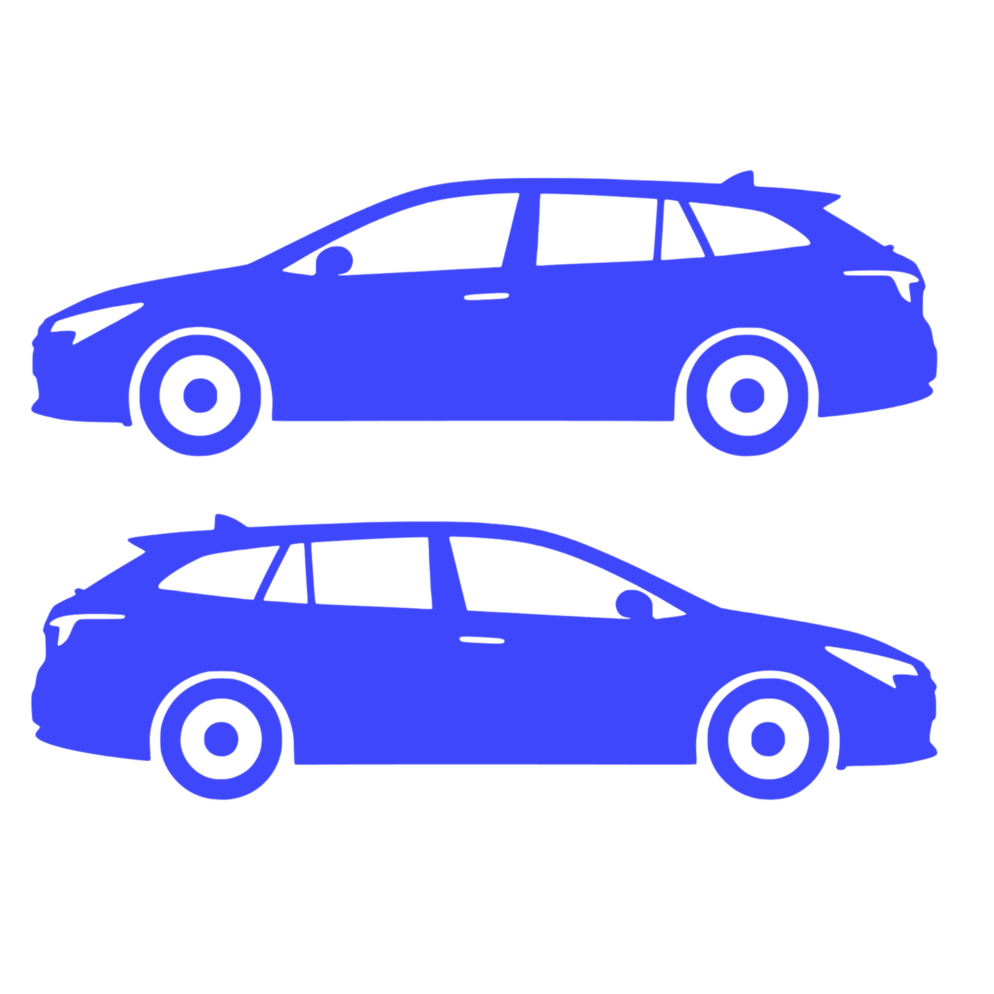 Set 2 stickere rezistente, stanga si dreapta, Corolla Touring, Suzuki Swace