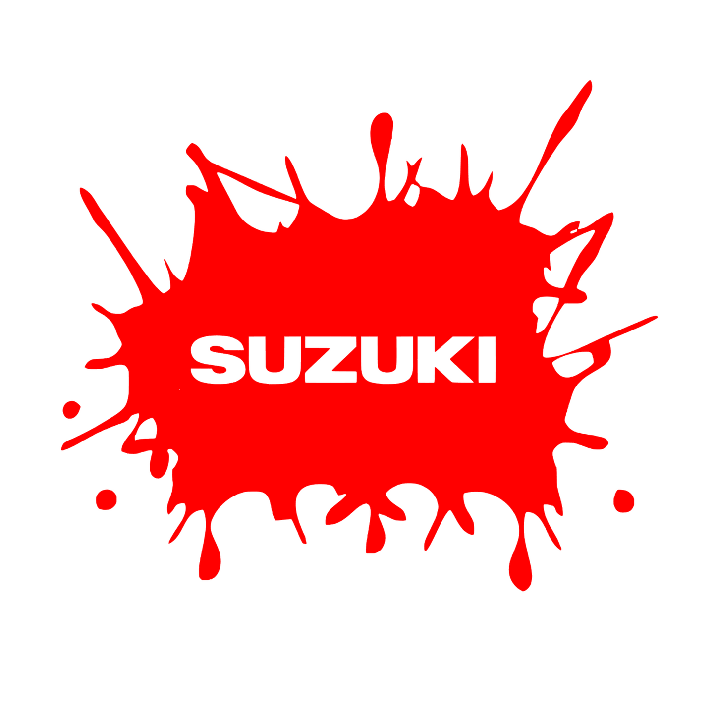 Sticker Pata scris Suzuki