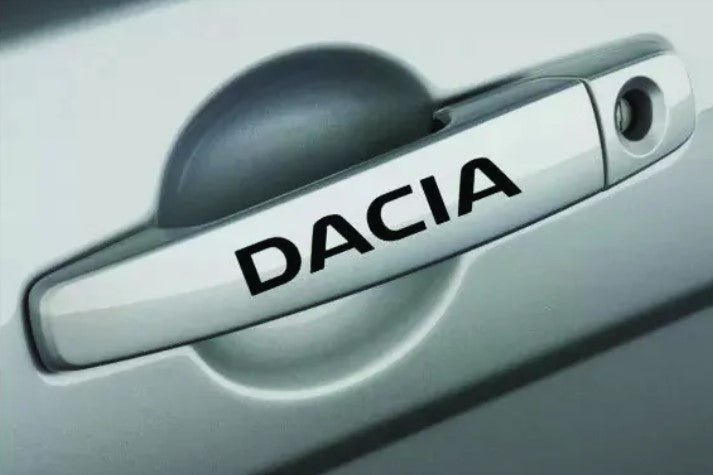 Set 4 stickere manere DACIA 1