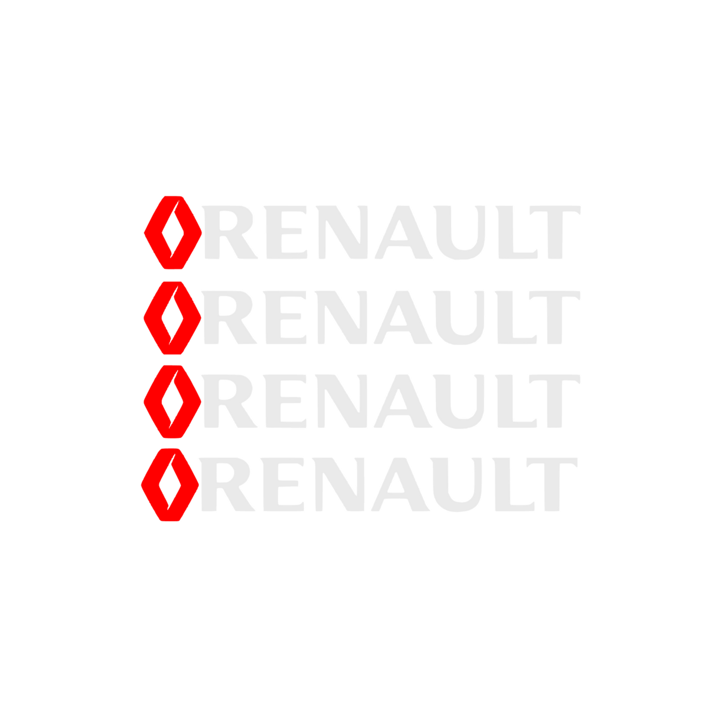 Set stickere auto - manere usa - Renault