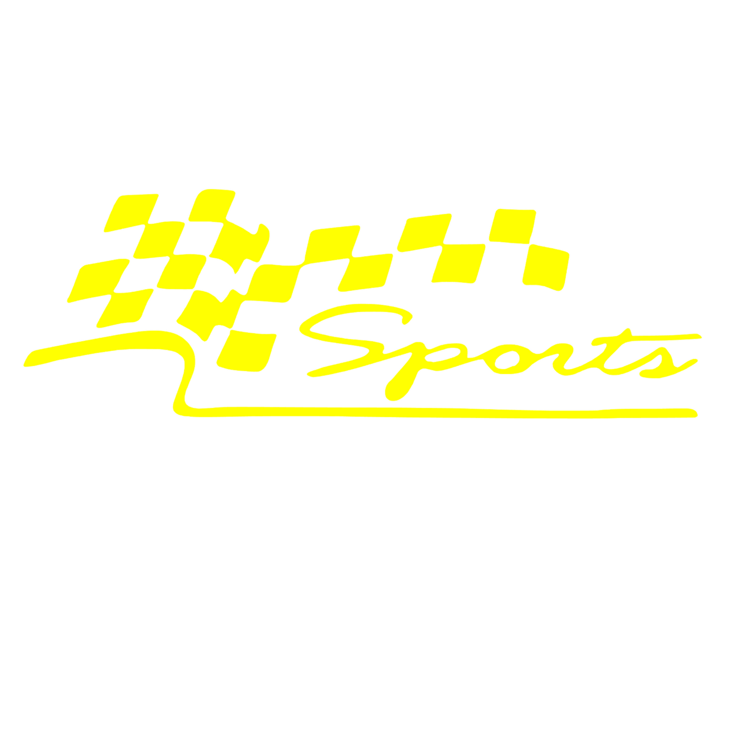 Sticker auto moto decorativ, rezistent, Sports