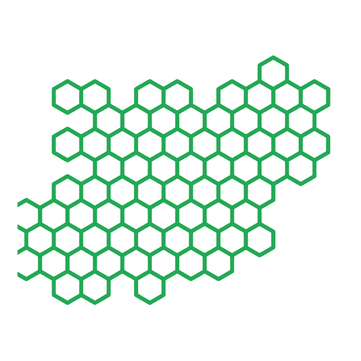 Sticker auto moto decorativ,, rezistent la apa, model hexagon