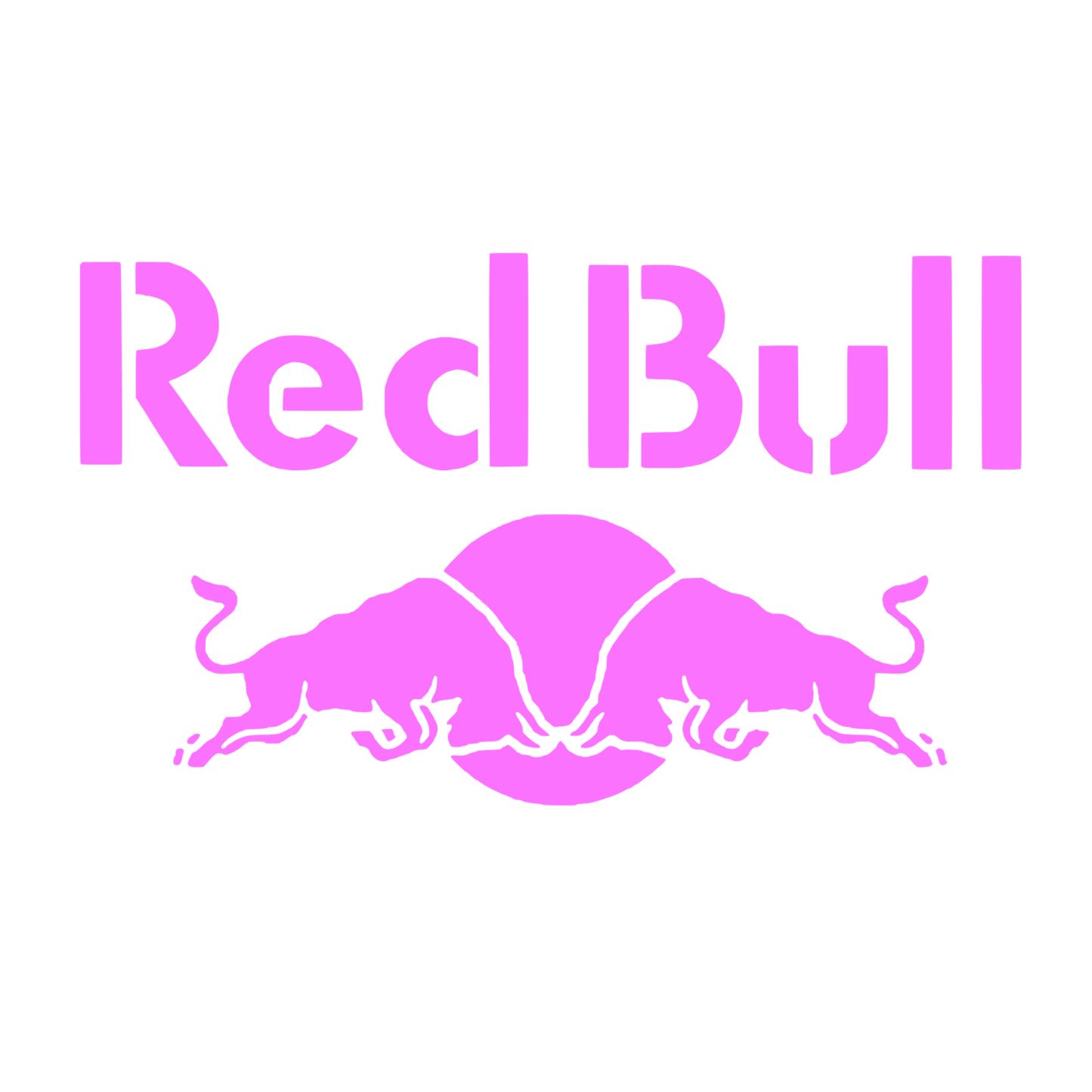 Sticker auto decorativ, rezistent la apa si UV, tip Red Bull