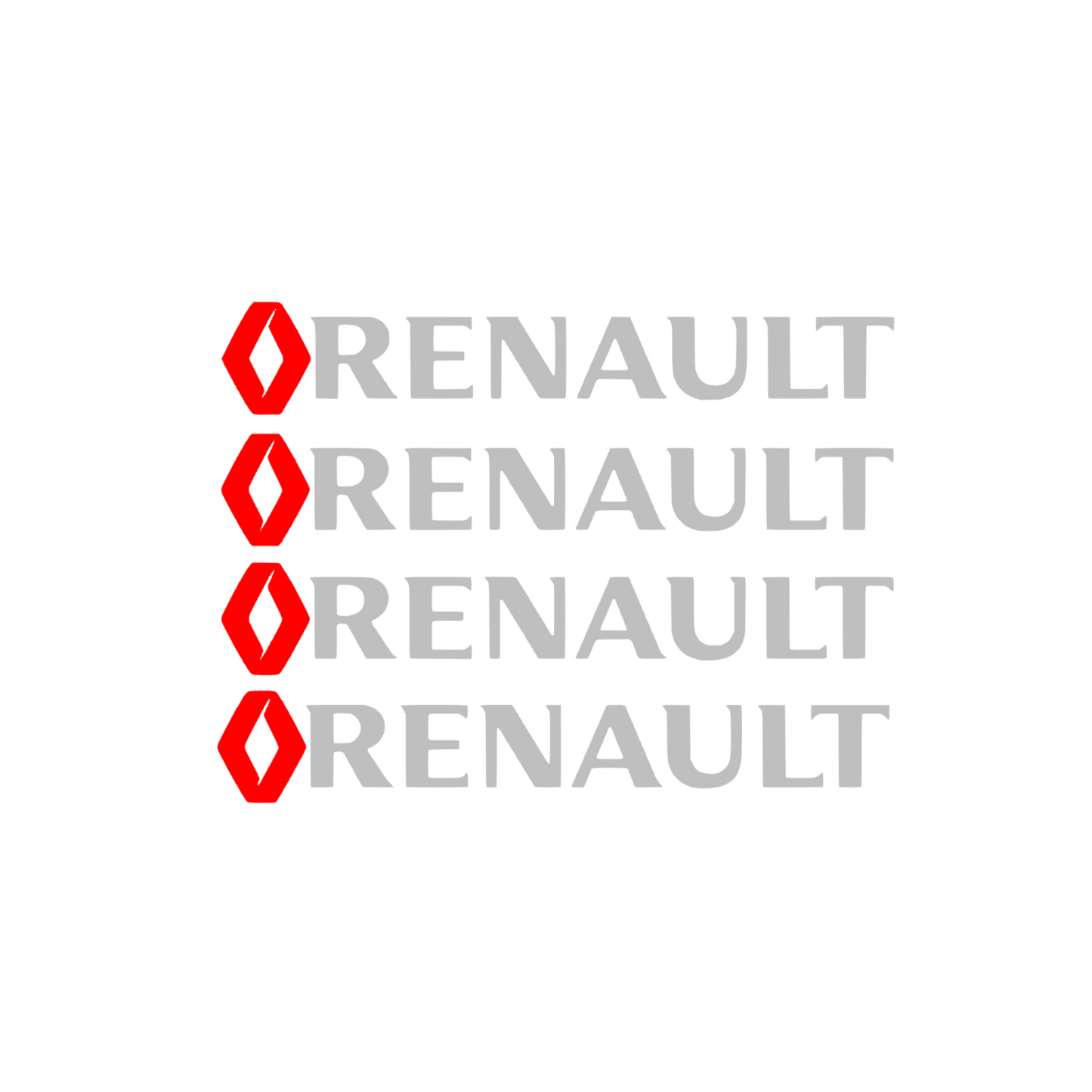 Set stickere auto - manere usa - Renault