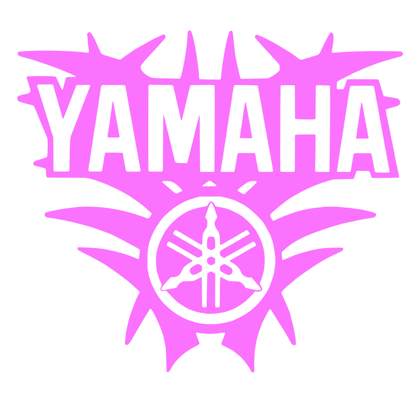 Sticker decorativ auto, moto, Yamaha, pentru rezervor