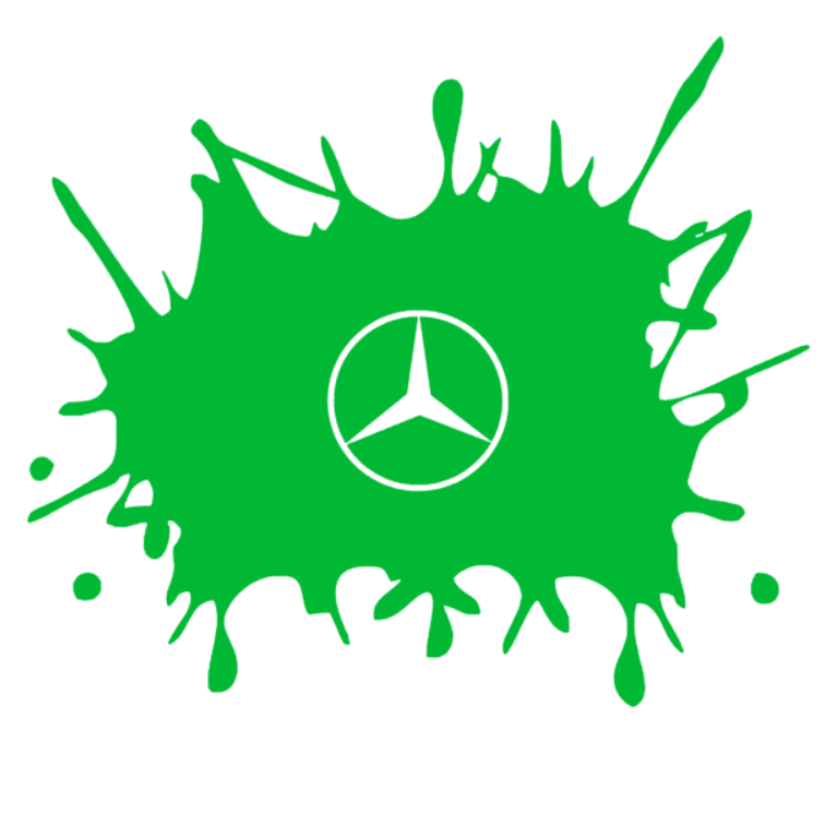 Sticker Pata Mercedes