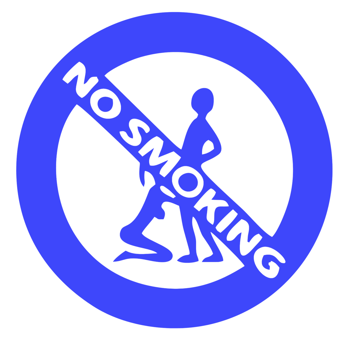Sticker auto rezistent la apa, No smoke