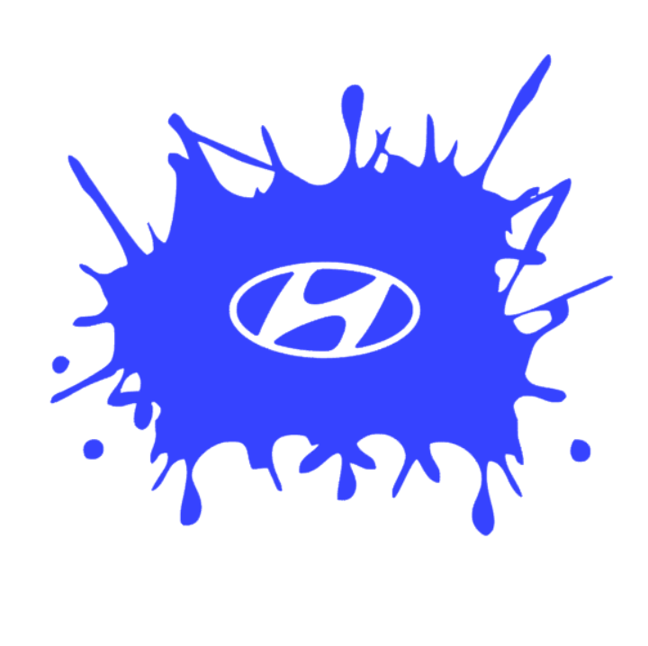 Sticker Pata Hyundai