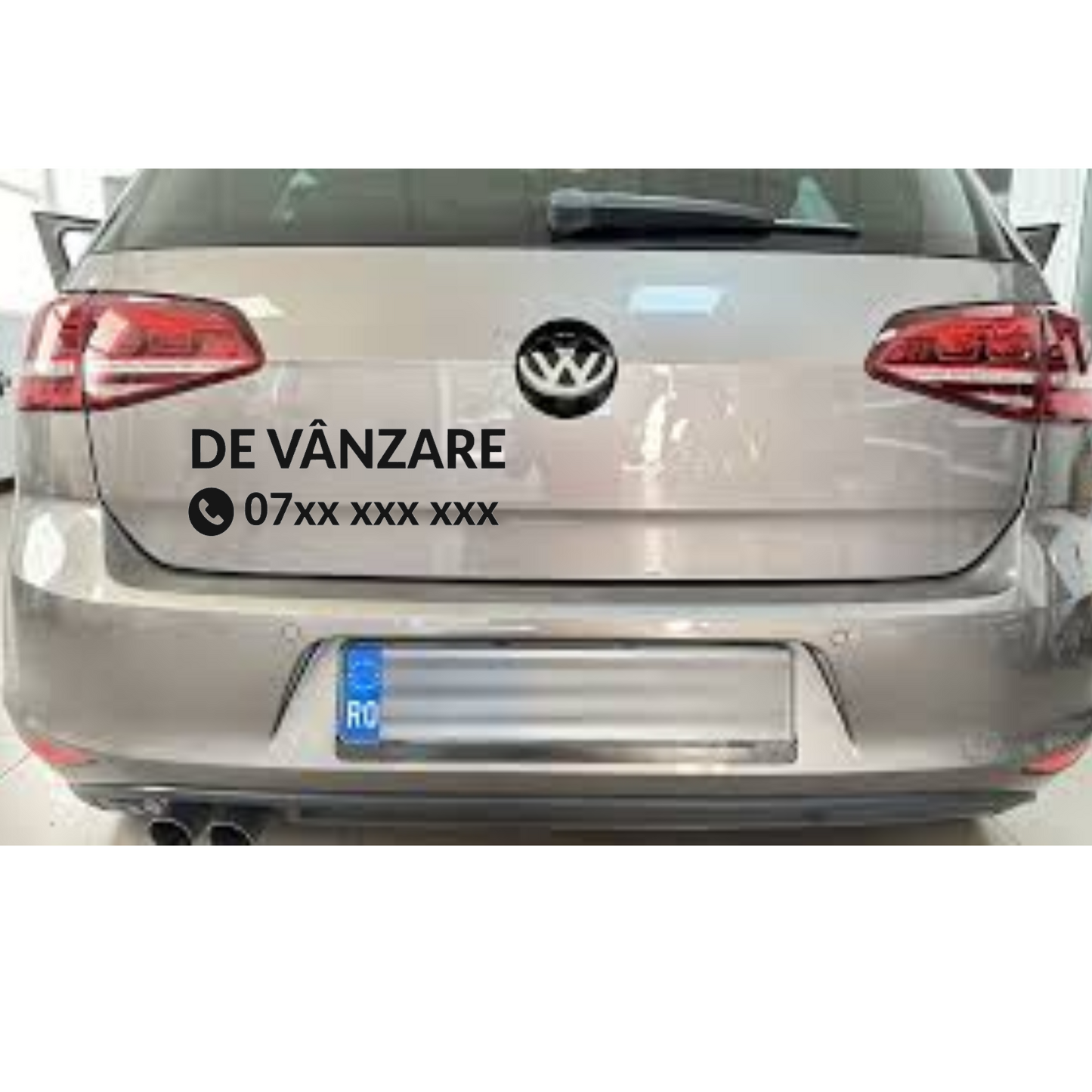 Sticker De Vanzare