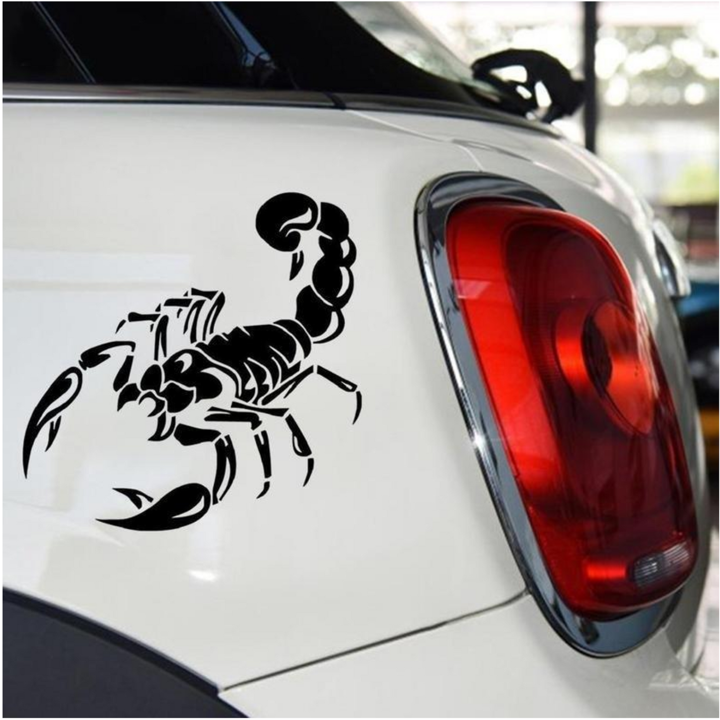 Sticker auto decorativ, rezistent, scorpion