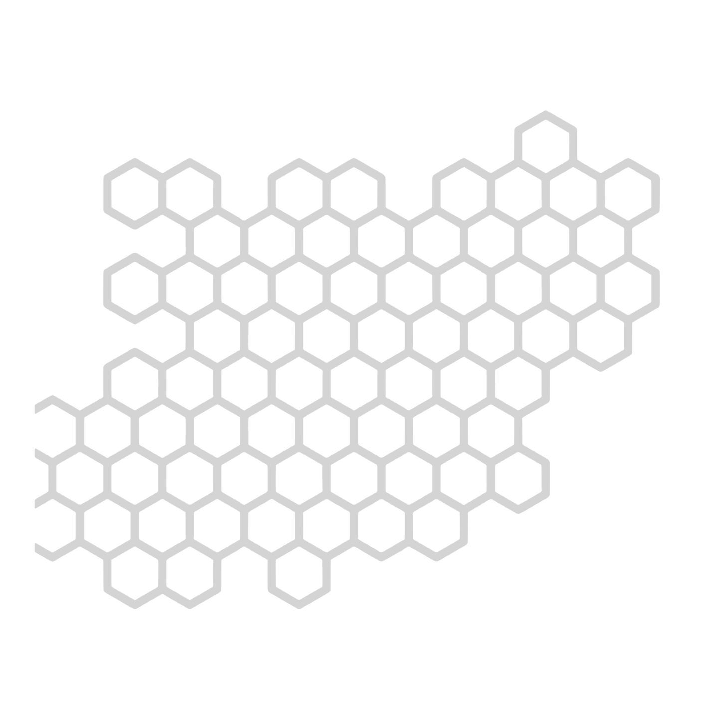 Sticker auto moto decorativ,, rezistent la apa, model hexagon