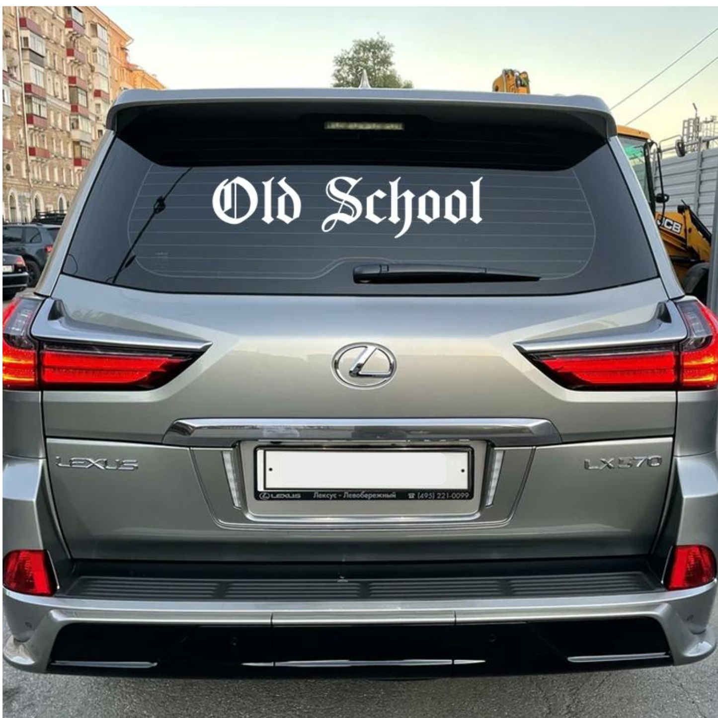 Sticker auto decorativ, rezistent, Old School