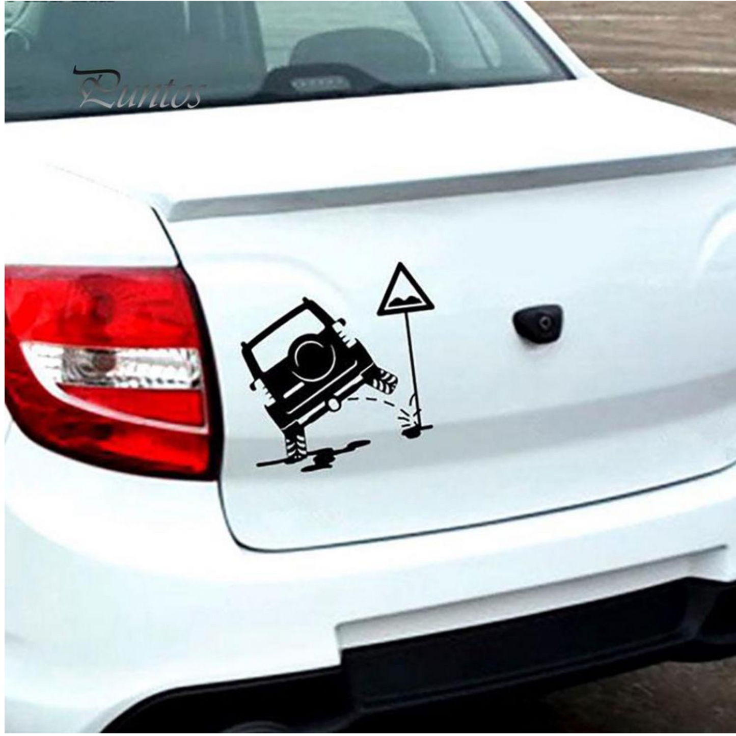 Sticker auto haios, rezistent, pentru masini de teren