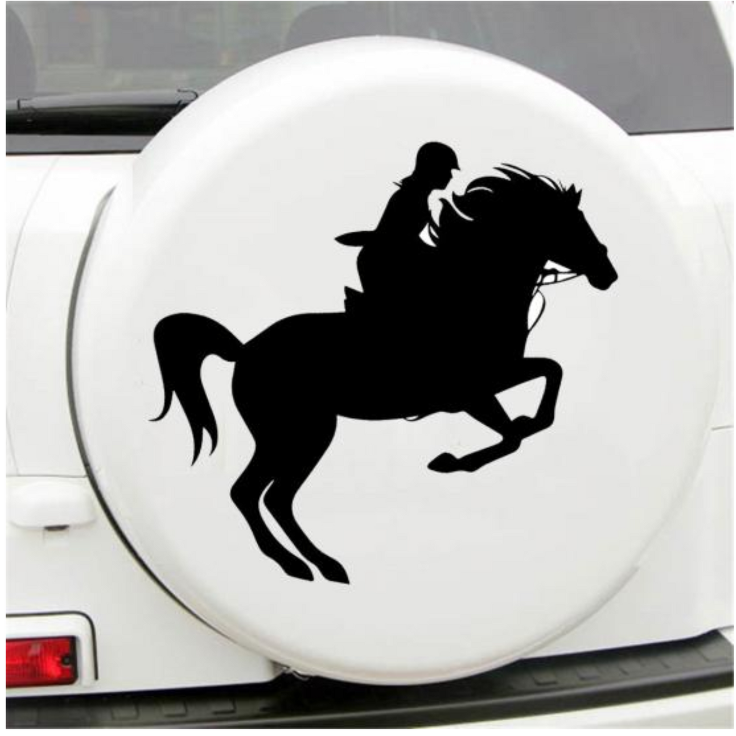 Sticker auto rezistent, calaret