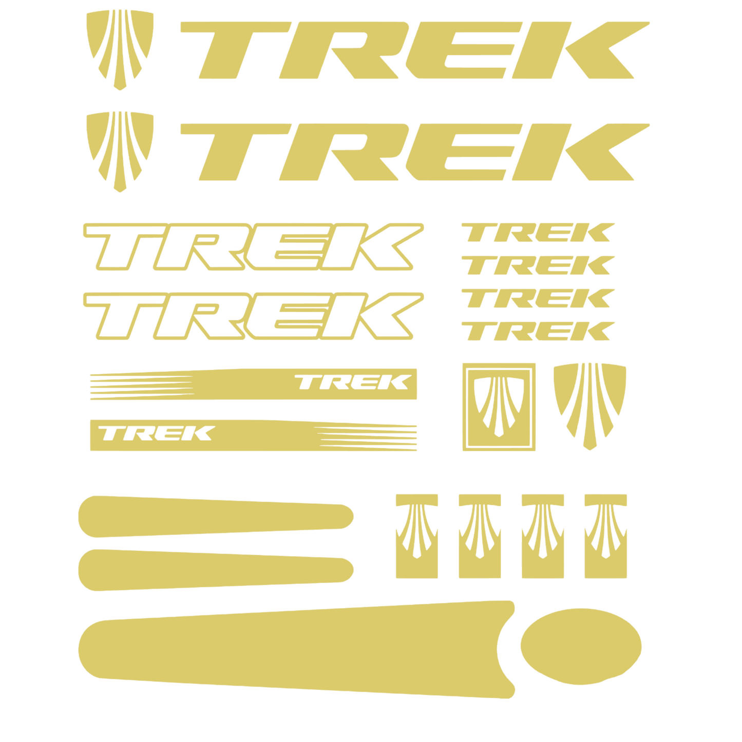 Set 22 stickere decorative bicicleta TREK