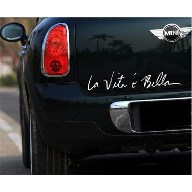Sticker La vita e Bella