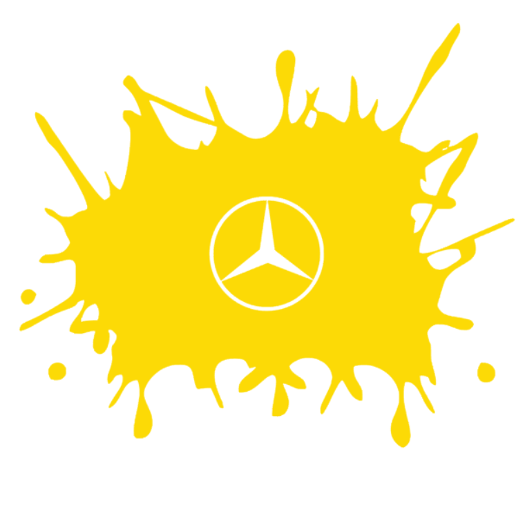 Sticker Pata Mercedes