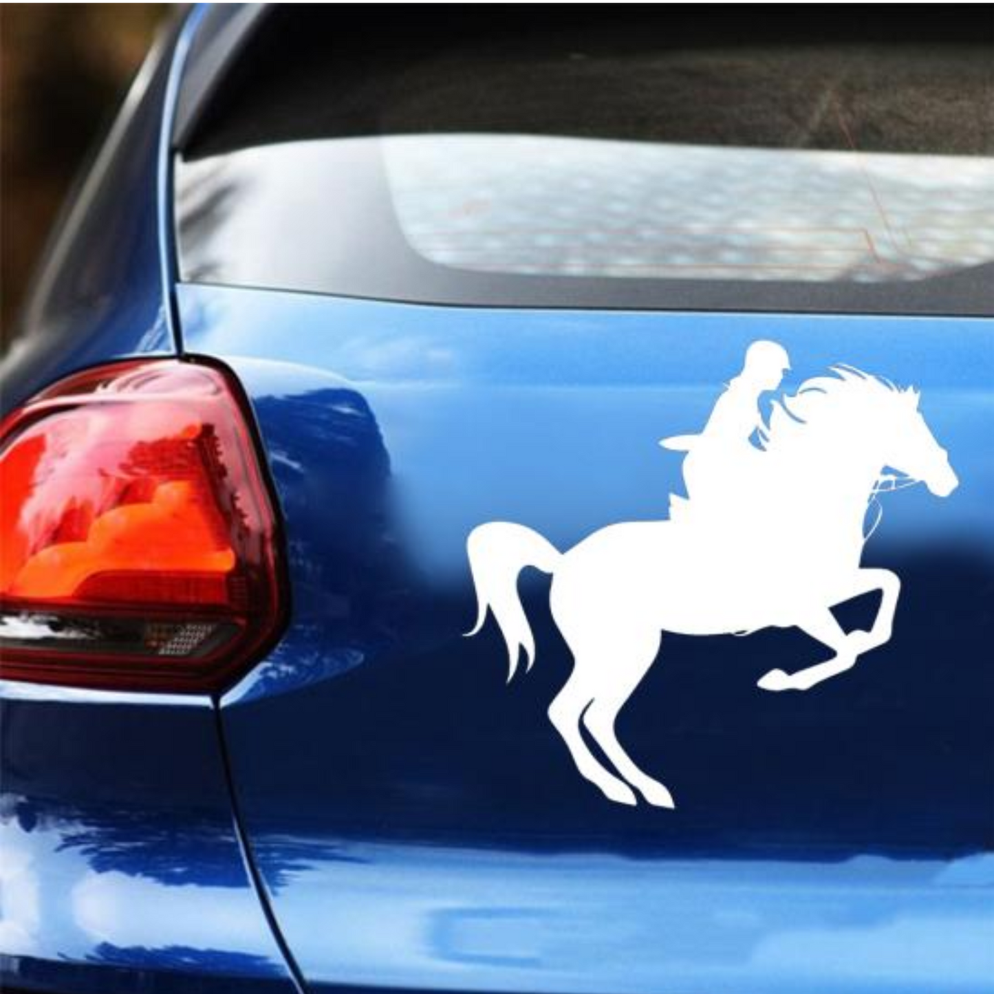 Sticker auto rezistent, calaret