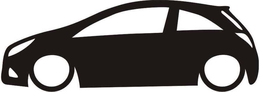 Sticker Opel Corsa Lateral